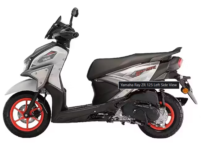 Yamaha Ray ZR Street Rally left side